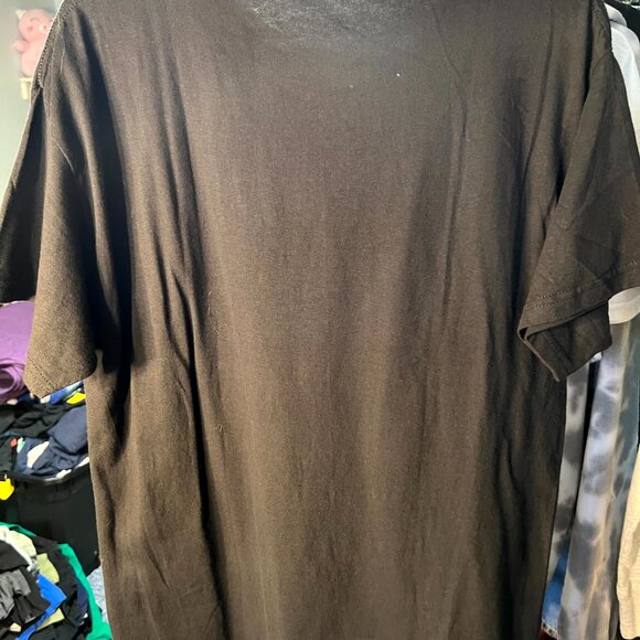 NWT Deddy Bears 100% Cotton Black w Psychadelic Graphic Print Tee T-Shirt SZ Lrg - Picture 4 of 4